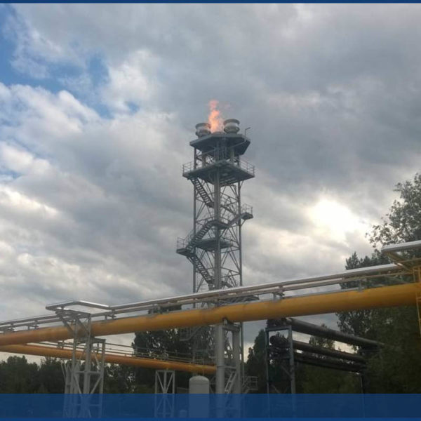 Факел для сжигания коксового газа (1)